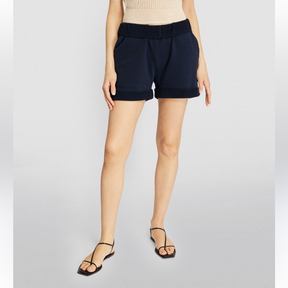 Frame Rolled Up Short In Navy Size XS NWT - Picture 7 of 7
